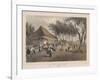 Fire Company's House and Engine, Yokuhama, 1855-Wilhelm Joseph Heine-Framed Giclee Print