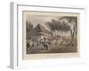 Fire Company's House and Engine, Yokuhama, 1855-Wilhelm Joseph Heine-Framed Giclee Print