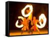 Fire Dance at Bora Bora Nui Resort and Spa, Bora Bora, Society Islands, French Polynesia-Michele Westmorland-Framed Stretched Canvas