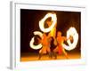 Fire Dance at Bora Bora Nui Resort and Spa, Bora Bora, Society Islands, French Polynesia-Michele Westmorland-Framed Photographic Print