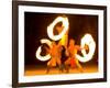 Fire Dance at Bora Bora Nui Resort and Spa, Bora Bora, Society Islands, French Polynesia-Michele Westmorland-Framed Photographic Print