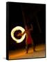 Fire Dance at Bora Bora Nui Resort and Spa, Bora Bora, Society Islands, French Polynesia-Michele Westmorland-Framed Stretched Canvas