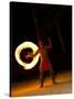 Fire Dance at Bora Bora Nui Resort and Spa, Bora Bora, Society Islands, French Polynesia-Michele Westmorland-Stretched Canvas