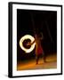 Fire Dance at Bora Bora Nui Resort and Spa, Bora Bora, Society Islands, French Polynesia-Michele Westmorland-Framed Premium Photographic Print