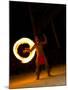 Fire Dance at Bora Bora Nui Resort and Spa, Bora Bora, Society Islands, French Polynesia-Michele Westmorland-Mounted Premium Photographic Print