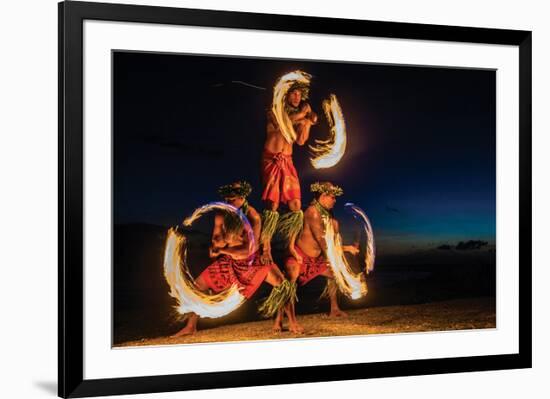 Fire Dance-null-Framed Premium Giclee Print