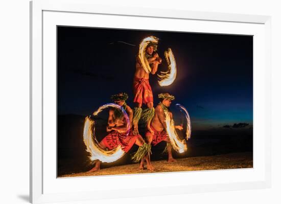 Fire Dance-null-Framed Premium Giclee Print