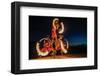 Fire Dance-null-Framed Art Print