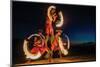 Fire Dance-null-Mounted Art Print