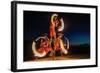 Fire Dance-null-Framed Art Print