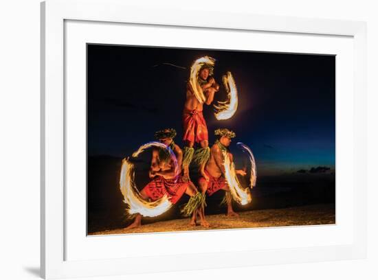 Fire Dance-null-Framed Art Print