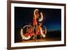 Fire Dance-null-Framed Art Print