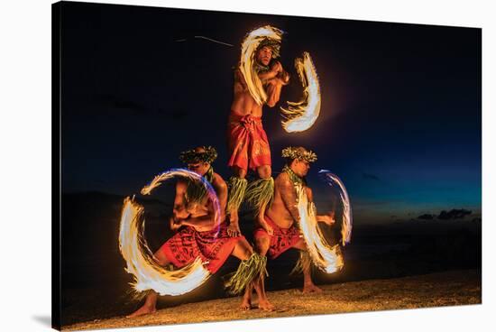 Fire Dance-null-Stretched Canvas