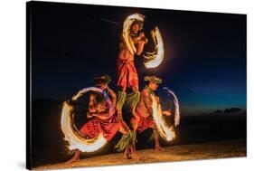 Fire Dance-null-Stretched Canvas