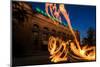 Fire Dancers In Spokane WA-Steve Gadomski-Mounted Premium Photographic Print