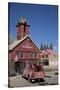 Fire Department Steeple, Ridgeway, CO-Joseph Sohm-Stretched Canvas