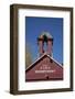 Fire Department Steeple, Ridgeway, CO-Joseph Sohm-Framed Photographic Print