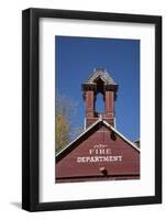 Fire Department Steeple, Ridgeway, CO-Joseph Sohm-Framed Photographic Print