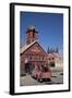 Fire Department Steeple, Ridgeway, CO-Joseph Sohm-Framed Photographic Print