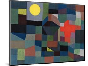 Fire During Full Moon, 1933-Paul Klee-Mounted Giclee Print