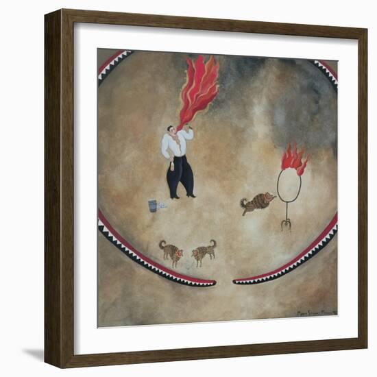 Fire Eater, 1980-Mary Stuart-Framed Giclee Print