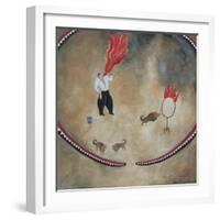 Fire Eater, 1980-Mary Stuart-Framed Giclee Print