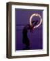 Fire-eater Twirling Fire on the Beach, Samara Beach, Guanacaste, Costa Rica-null-Framed Photographic Print