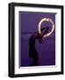 Fire-eater Twirling Fire on the Beach, Samara Beach, Guanacaste, Costa Rica-null-Framed Photographic Print