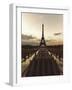 Fire Eiffel 1-Sebastien Lory-Framed Photographic Print