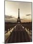 Fire Eiffel 1-Sebastien Lory-Mounted Photographic Print