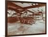 Fire Engine at Cannon Street Fire Station, Cannon Street, City of London, 1907-null-Framed Photographic Print