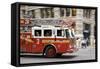 Fire Engine, New York-null-Framed Stretched Canvas