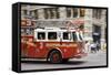 Fire Engine, New York-null-Framed Stretched Canvas