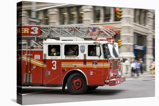 Fire Engine, New York-null-Stretched Canvas