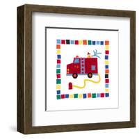 Fire Engine-Sophie Harding-Framed Art Print