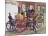 Fire Engine-Peter Jackson-Mounted Premium Giclee Print