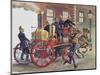 Fire Engine-Peter Jackson-Mounted Giclee Print