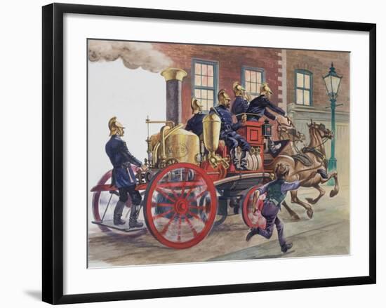 Fire Engine-Peter Jackson-Framed Giclee Print