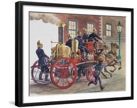 Fire Engine-Peter Jackson-Framed Giclee Print