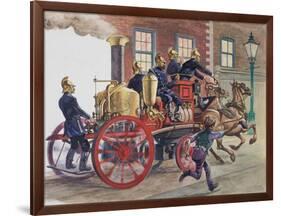 Fire Engine-Peter Jackson-Framed Giclee Print