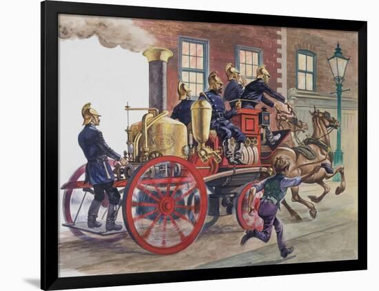 Fire Engine-Peter Jackson-Framed Giclee Print