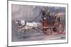 Fire Engine-Ernest Ibbetson-Mounted Giclee Print