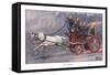 Fire Engine-Ernest Ibbetson-Framed Stretched Canvas