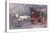 Fire Engine-Ernest Ibbetson-Stretched Canvas