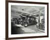 Fire Engines at Battersea Fire Station, Este Road, Battersea, London, 1938-null-Framed Photographic Print