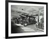 Fire Engines at Battersea Fire Station, Este Road, Battersea, London, 1938-null-Framed Photographic Print