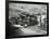 Fire Engines at Battersea Fire Station, Este Road, Battersea, London, 1938-null-Framed Photographic Print