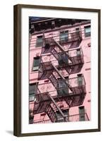 Fire Escape, Soho, Manhattan, New York City, United States of America, North America-Wendy Connett-Framed Photographic Print