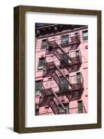 Fire Escape, Soho, Manhattan, New York City, United States of America, North America-Wendy Connett-Framed Photographic Print