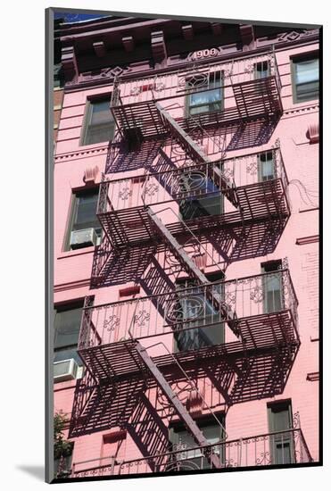 Fire Escape, Soho, Manhattan, New York City, United States of America, North America-Wendy Connett-Mounted Photographic Print